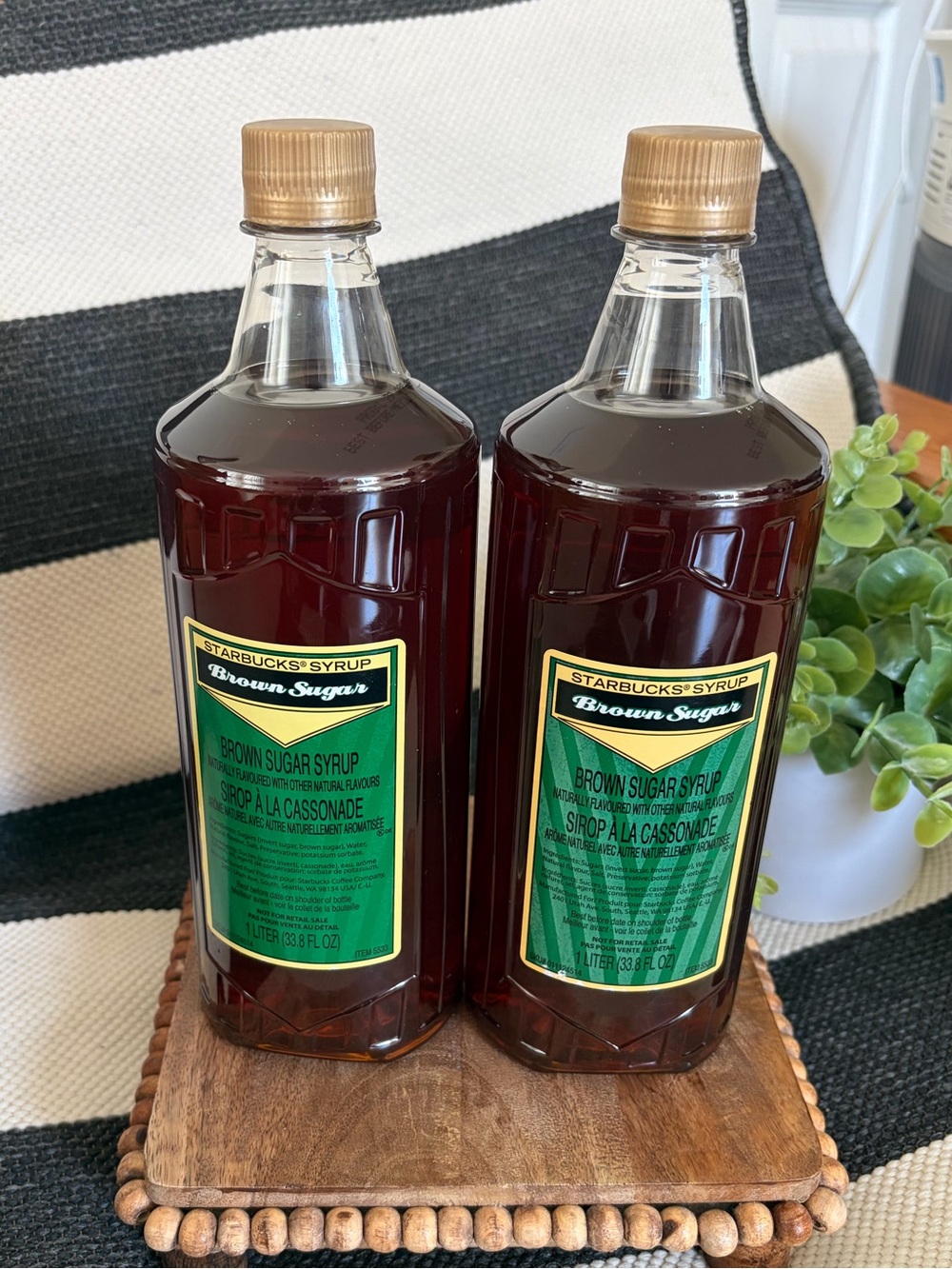 2 Starbucks Brown Sugar Syrups